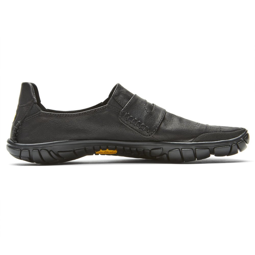 Vibram Five Fingers Mens Barefoot Shoes - Black - CVT-Leather - 81930-WYKG